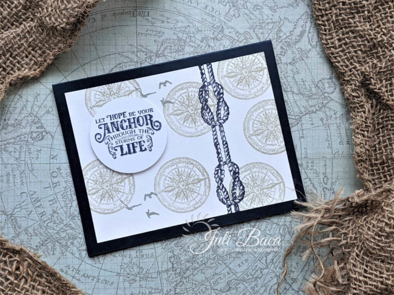 Easy, Masculine Card with Nautical Theme