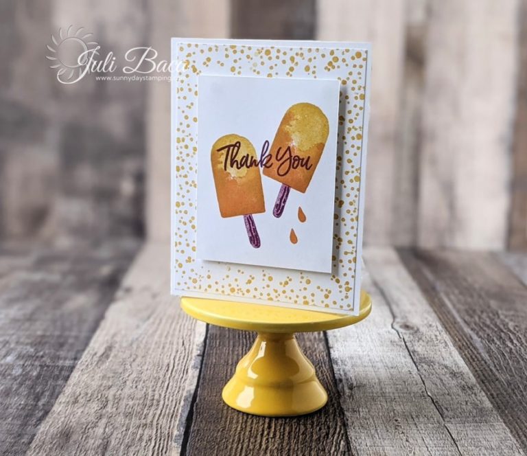 Easy, Sweet Summer Thank You Card