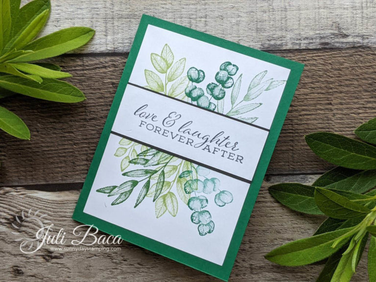 Simply Gorgeous Forever Fern Card