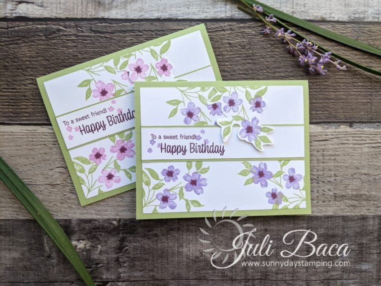 Make a Sweet Flowers Card for a Friend