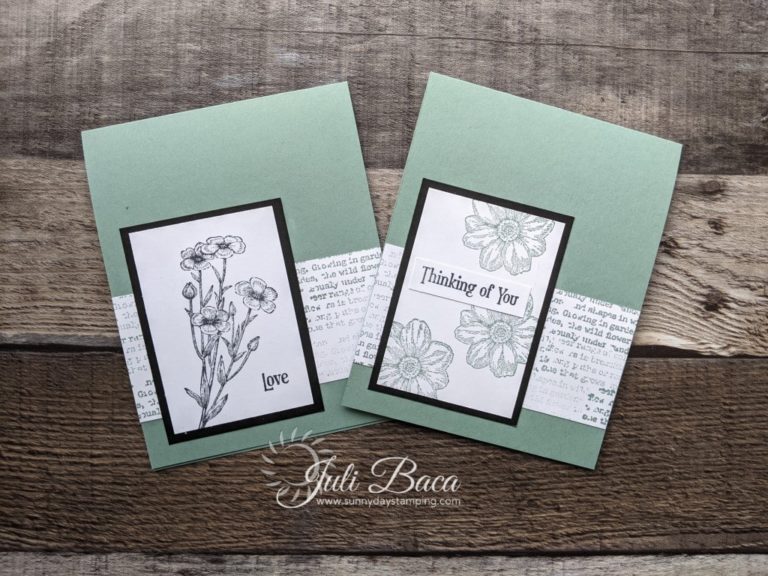 Make Someone Happy with a Simple Stamped Card