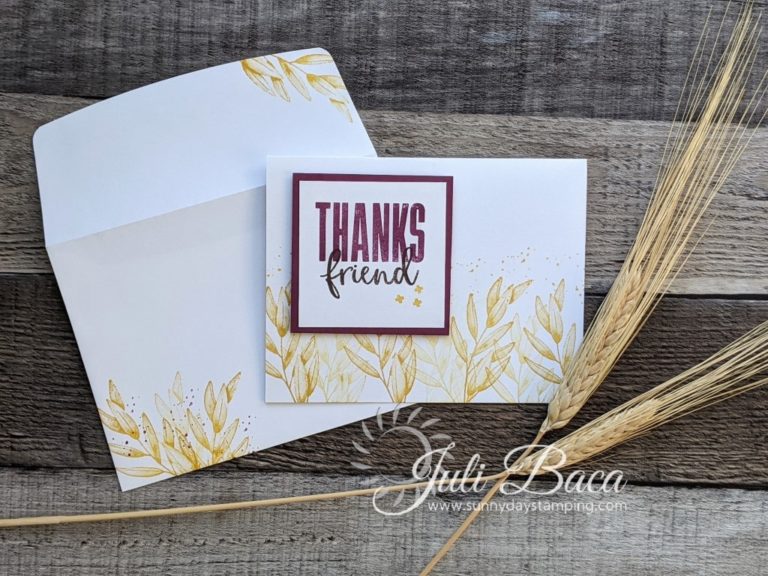 Quick Fall Card! Great for Men, too!