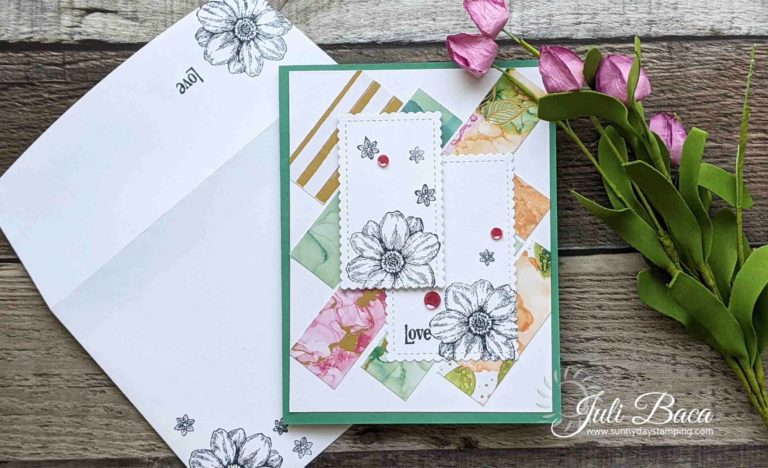 How to Turn Paper Scraps into This Beautiful Card