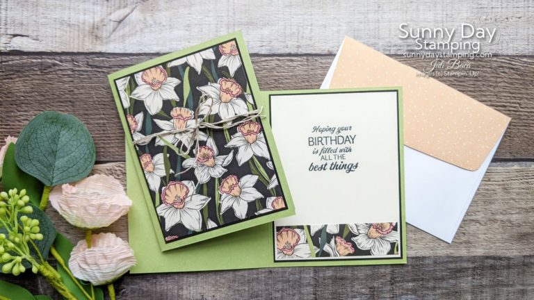 Make a Quick Card with Pretty Papers | Card Making Tutorial