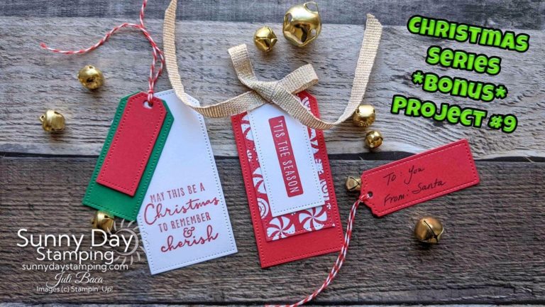 Fast Holiday Gift Tags | Bonus Project #9