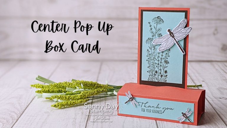 Center Pop Up Box Card | Card Making Tutorial