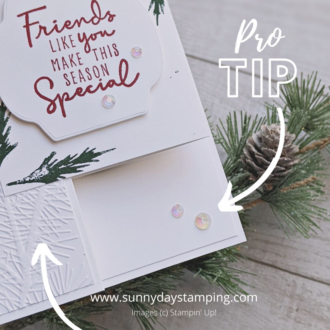 Christmas Fun Fold Card Tutorial • Sunny Day Stamping
