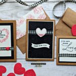 Learn to make 3 simple cards with matching envelopes