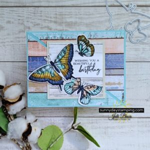 Triangle Double Open Fun Fold Card • Sunny Day Stamping