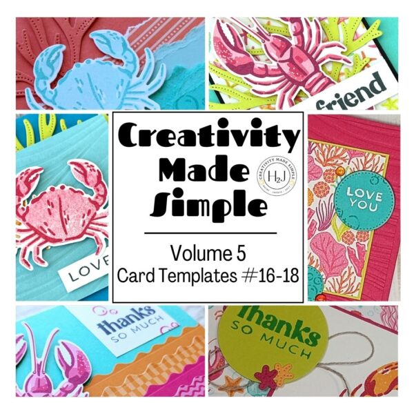 Creativity Made Simple with Card Templates: Volume 5