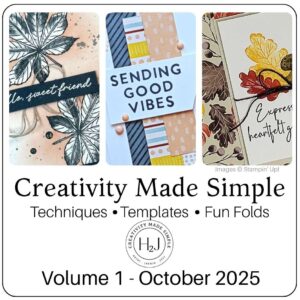 Creativity Made Simple: Techniques, Templates & Fun Folds Volume 1
