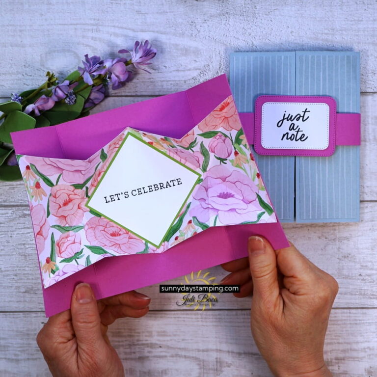 Gatefold Explosion Card Tutorial • Sunny Day Stamping