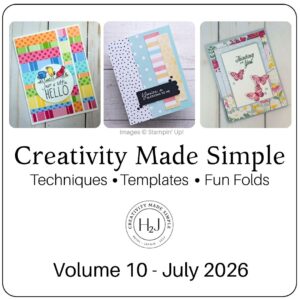 Creativity Made Simple: Techniques, Templates & Fun Folds Volume 10