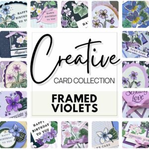 Framed Violets